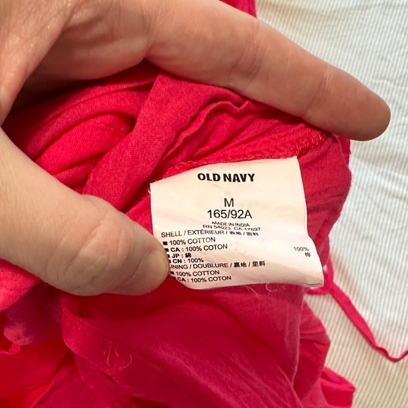 Old Navy Pink Embroidered Maxi Dress - Picture 9 of 9